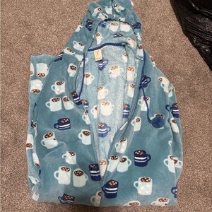 Cozy Blue Hot Cocoa Pajamas